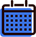 image of blue calendar icon
