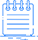 image of blue document icon